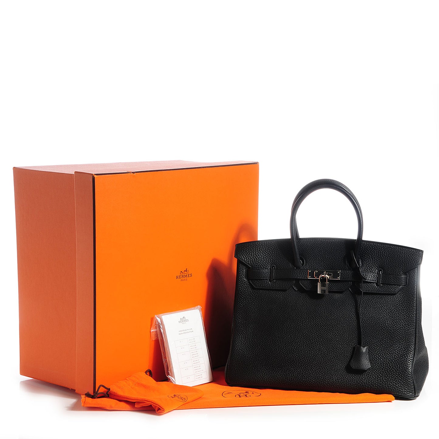 Togo Birkin 35 Black