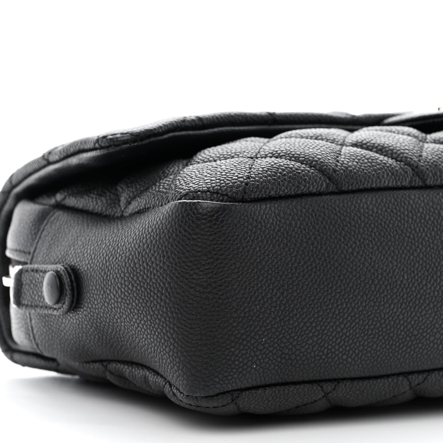 Caviar Quilted Jumbo Easy Flap Black