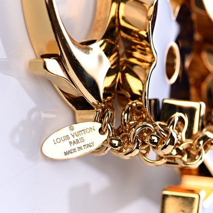 Louis Vuitton Fleur De Monogram Bag Charm Dore 6 of 7