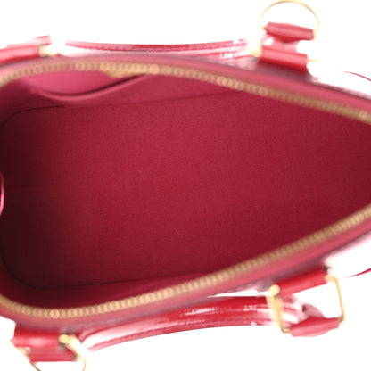 Louis Vuitton Vernis Alma BB Rose Indien 5 of 12