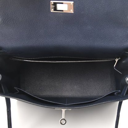 Hermes Togo Kelly Retourne 28 Bleu Nuit 5 of 10
