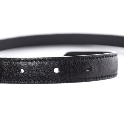 Gucci Canvas Web Interlocking G Belt 80 32 Black 5 of 6