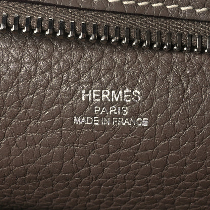 Hermes Taurillon Clemence Sac Good News PM Etoupe 6 of 12