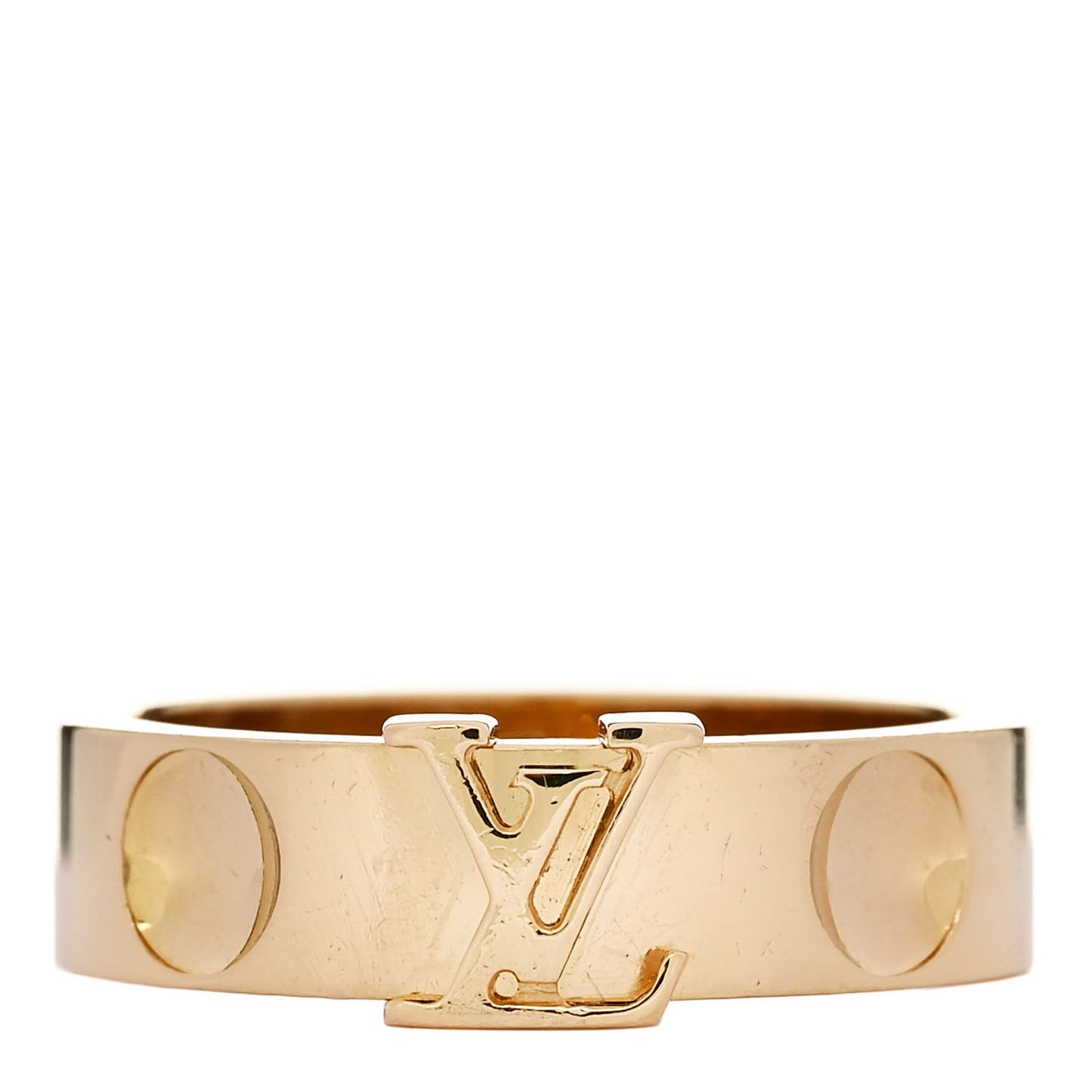 18K Yellow Gold Empreinte LV Ring 51 5.75