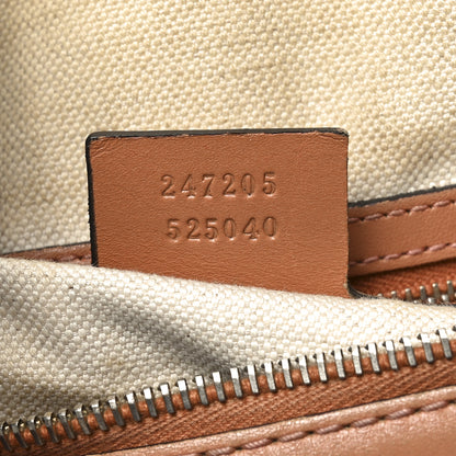 Gucci Monogram Vintage Web Medium Boston Pink 7 of 11
