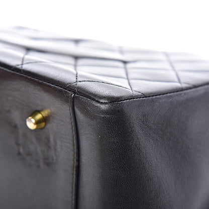Chanel Lambskin Quilted Tote Black 13 of 19