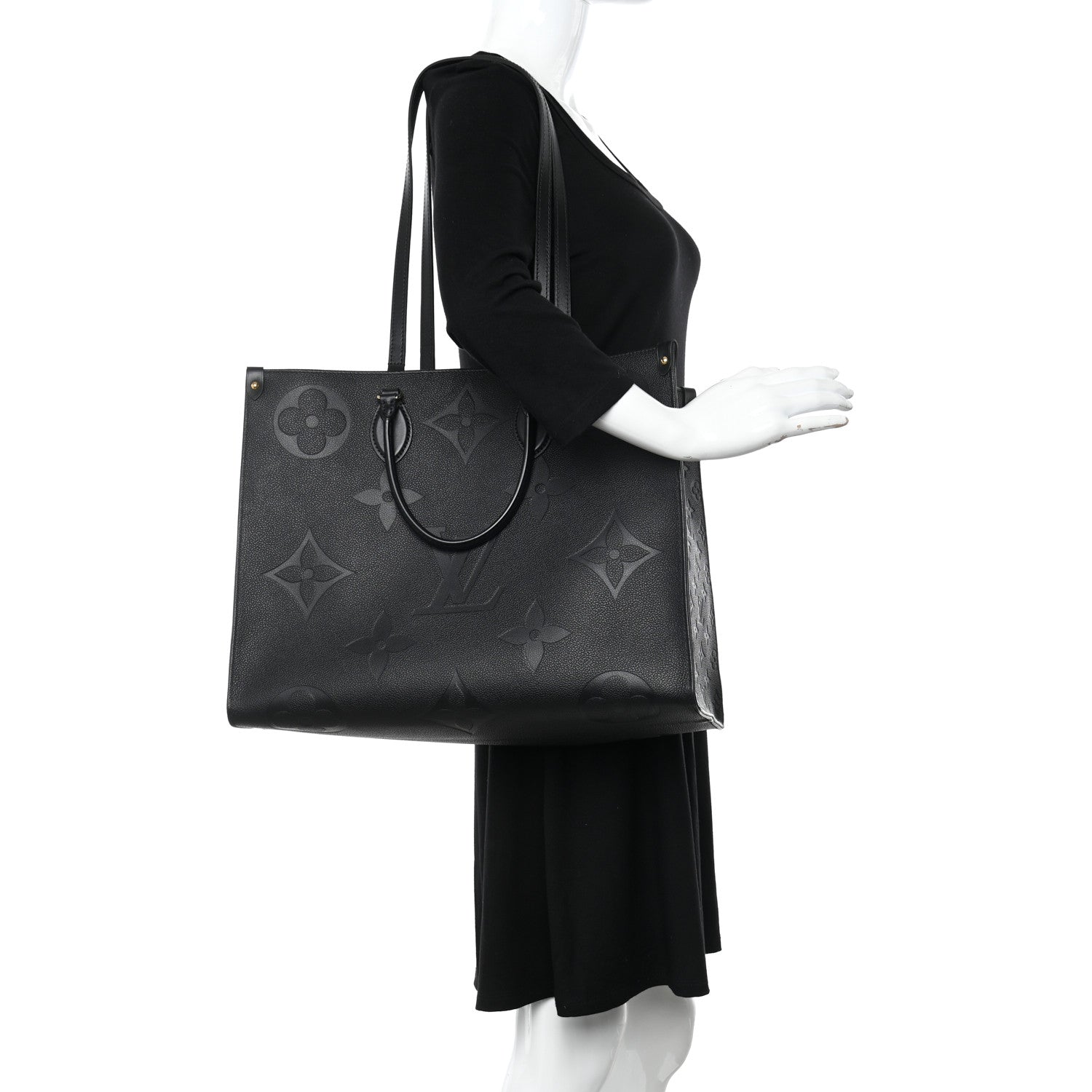 Louis Vuitton Empreinte Monogram Giant Onthego GM Black 2 of 9