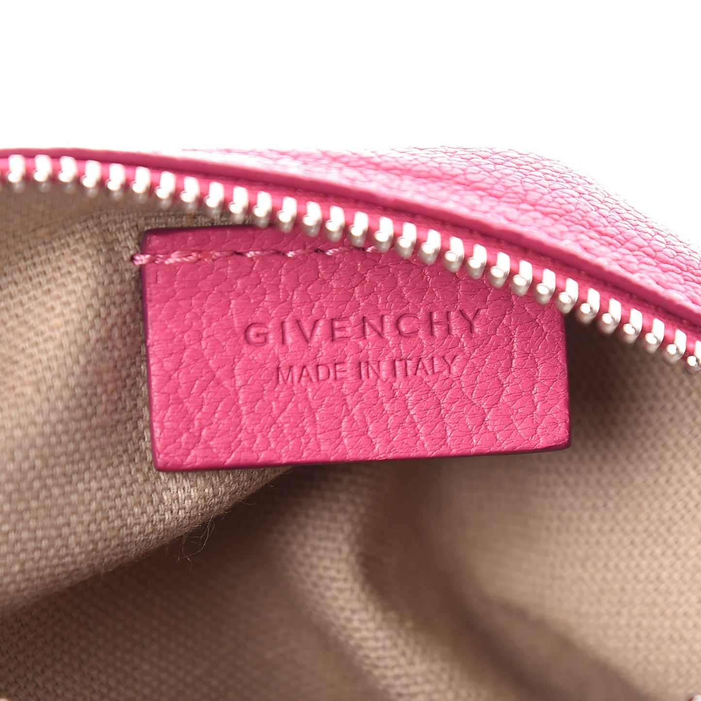 Sugar Goatskin Pandora Wristlet Magenta