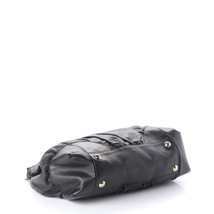 Gucci Guccissima Large Full Moon Tote Black 4 of 12