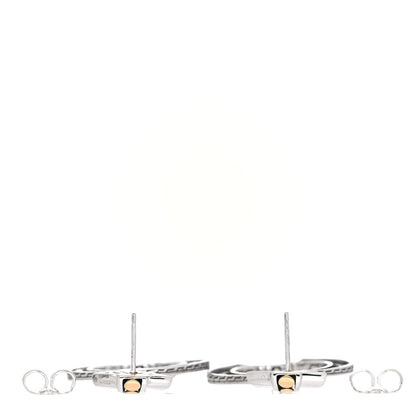 John Hardy Sterling Silver 18K Yellow Gold Dot Deco Drop Earrings 3 of 5