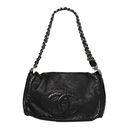 Chanel Calfskin Large Rock and Chain Flap Black 1 of 11