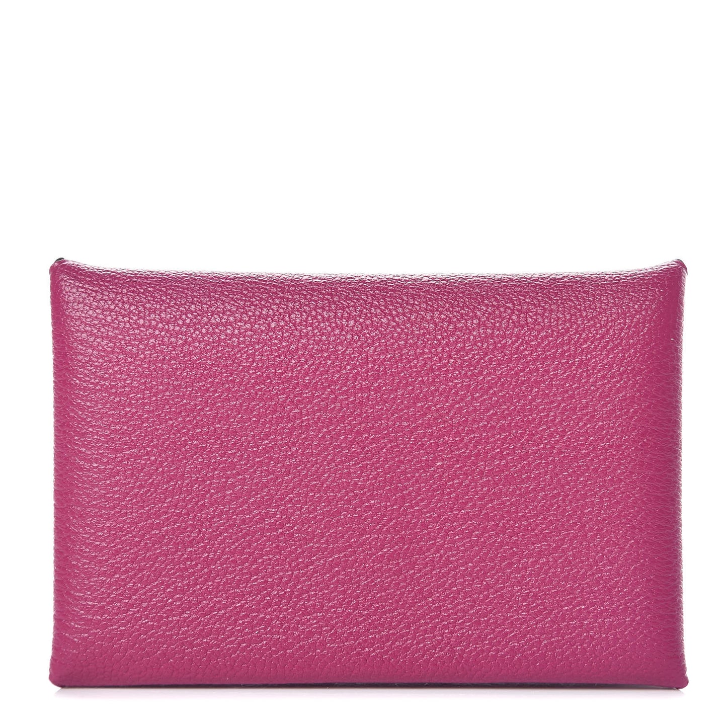 Chevre Mysore Calvi Card Case Rose Pourpre