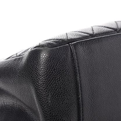 Chanel Caviar Quilted Grand Shopping Tote GST Black 13 of 16