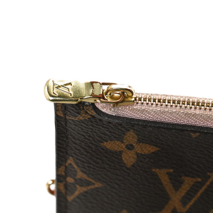 Louis Vuitton Monogram Neverfull MM GM Pochette Rose Ballerine 11 of 11