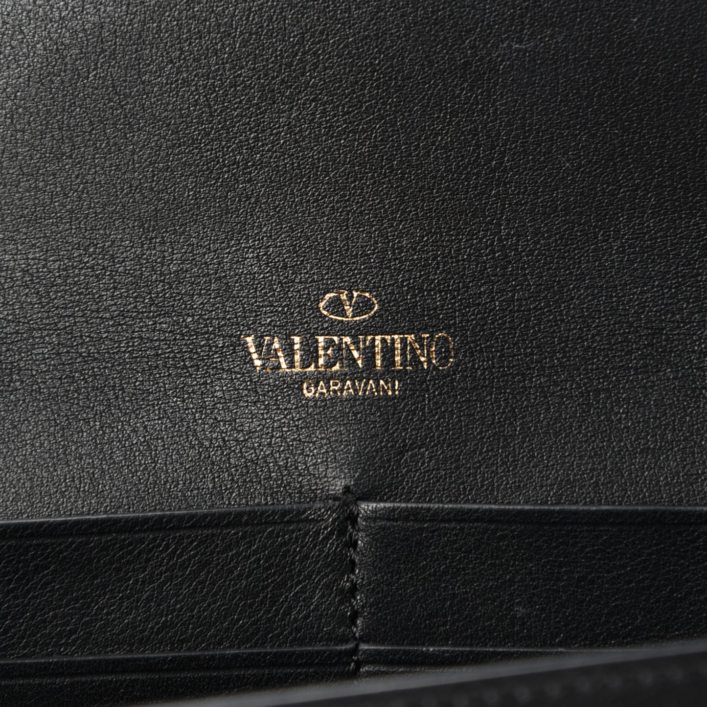 Vitello Chain Crossbody Bag Black