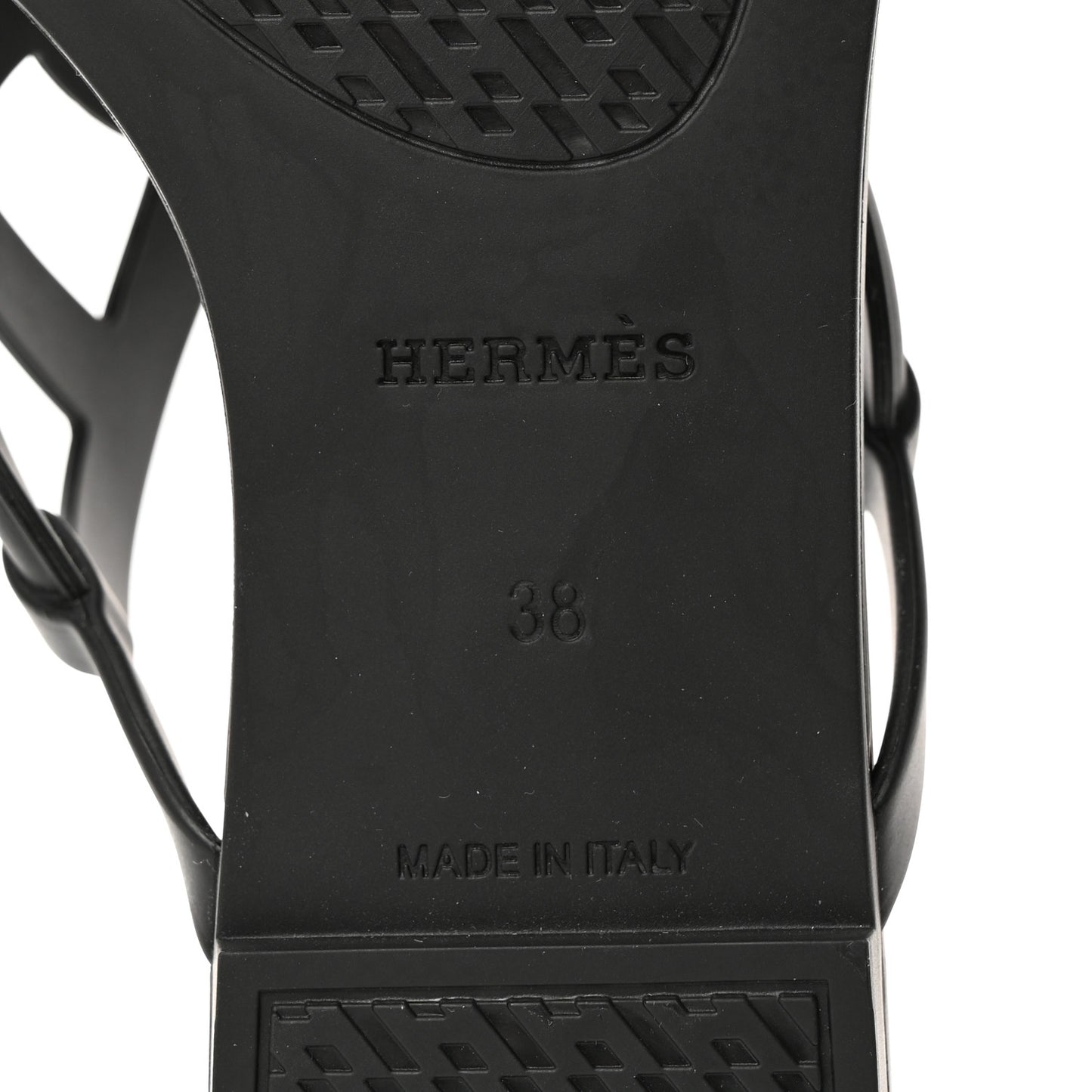 Rubber Womens Egerie Sandals 38 Black