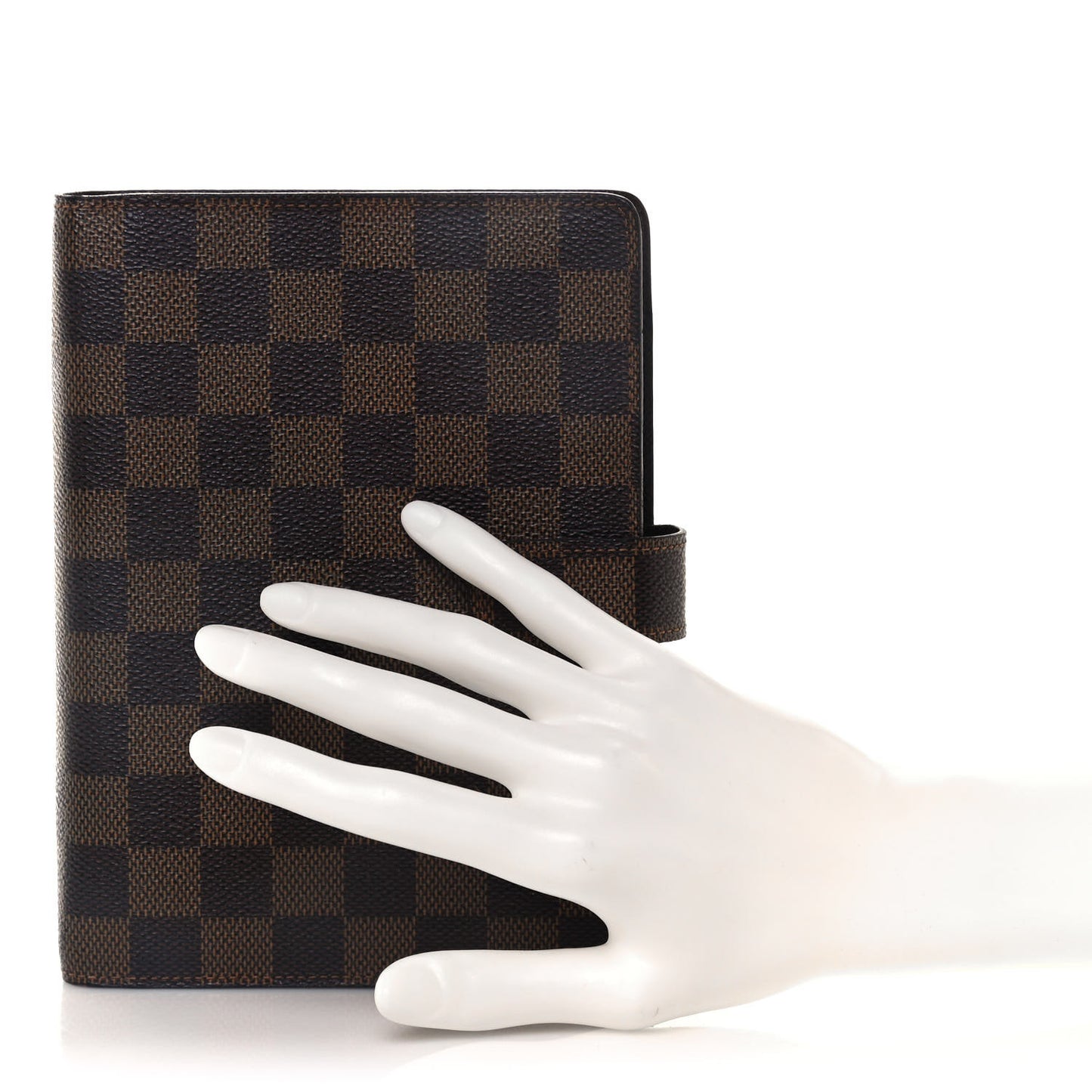 Damier Ebene Medium Ring Agenda Cover