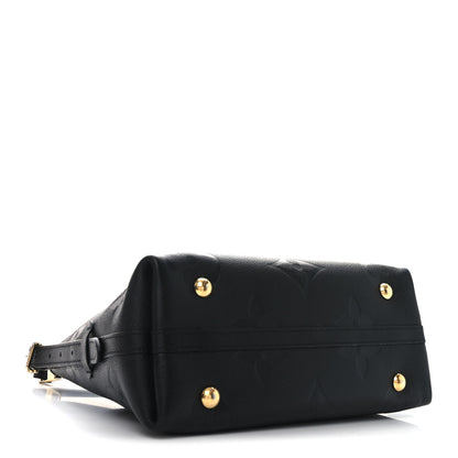 Louis Vuitton Empreinte Carryall PM Black 4 of 9