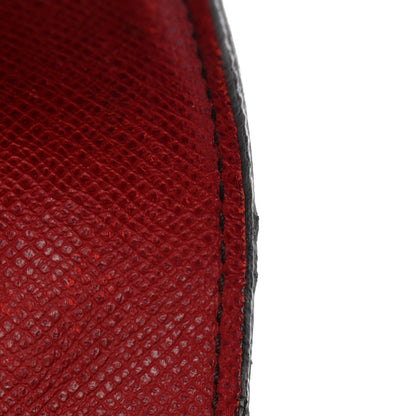 Louis Vuitton Monogram Emilie Wallet Red 13 of 15