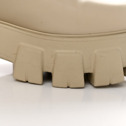 Prada Spazzolato Rois Re-Nylon Metal Triangle Logo Monolith Pouch Pocket 55mm Boots 38 Deserto 10 of 14