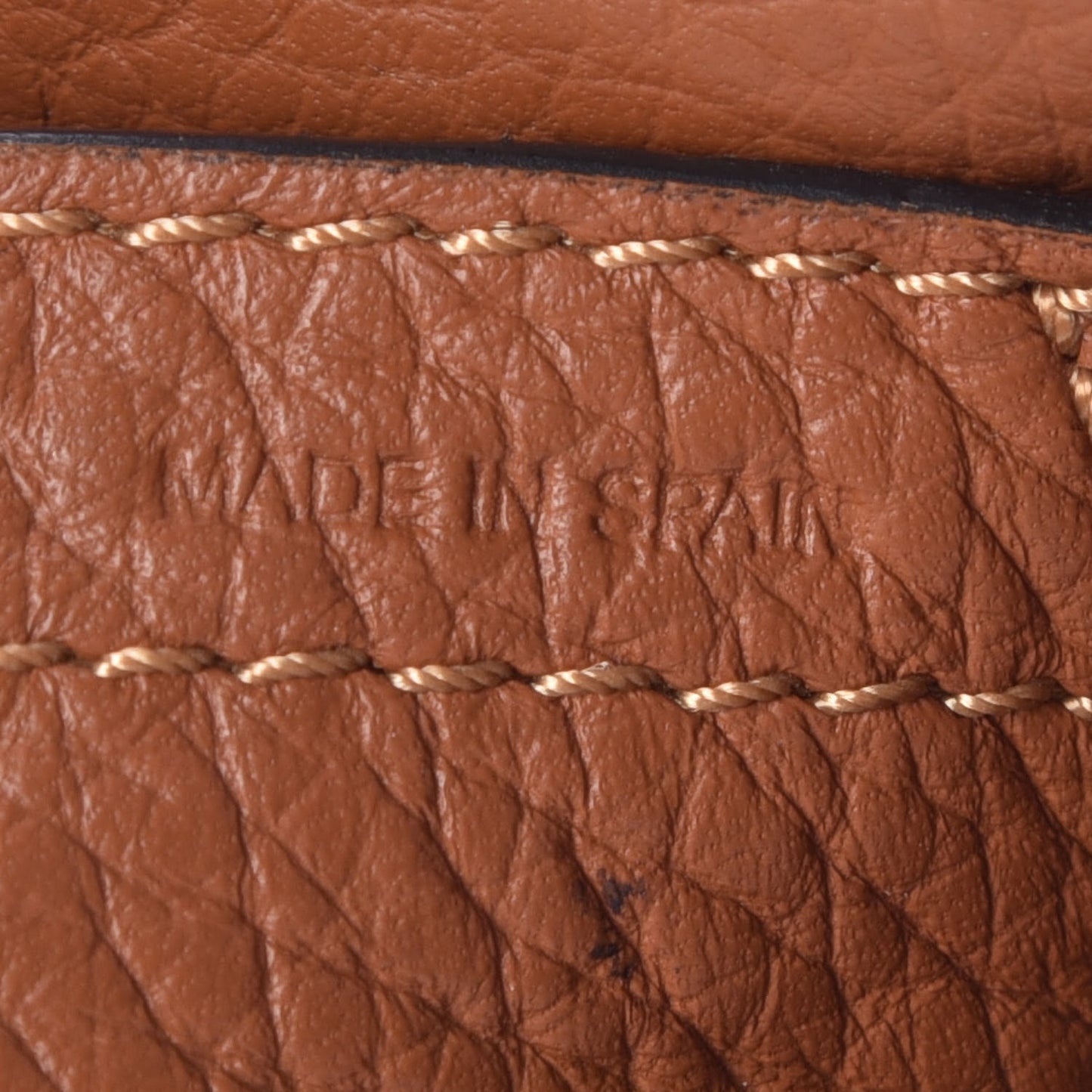 Calfskin Mini Marcie Round Crossbody Bag Tan