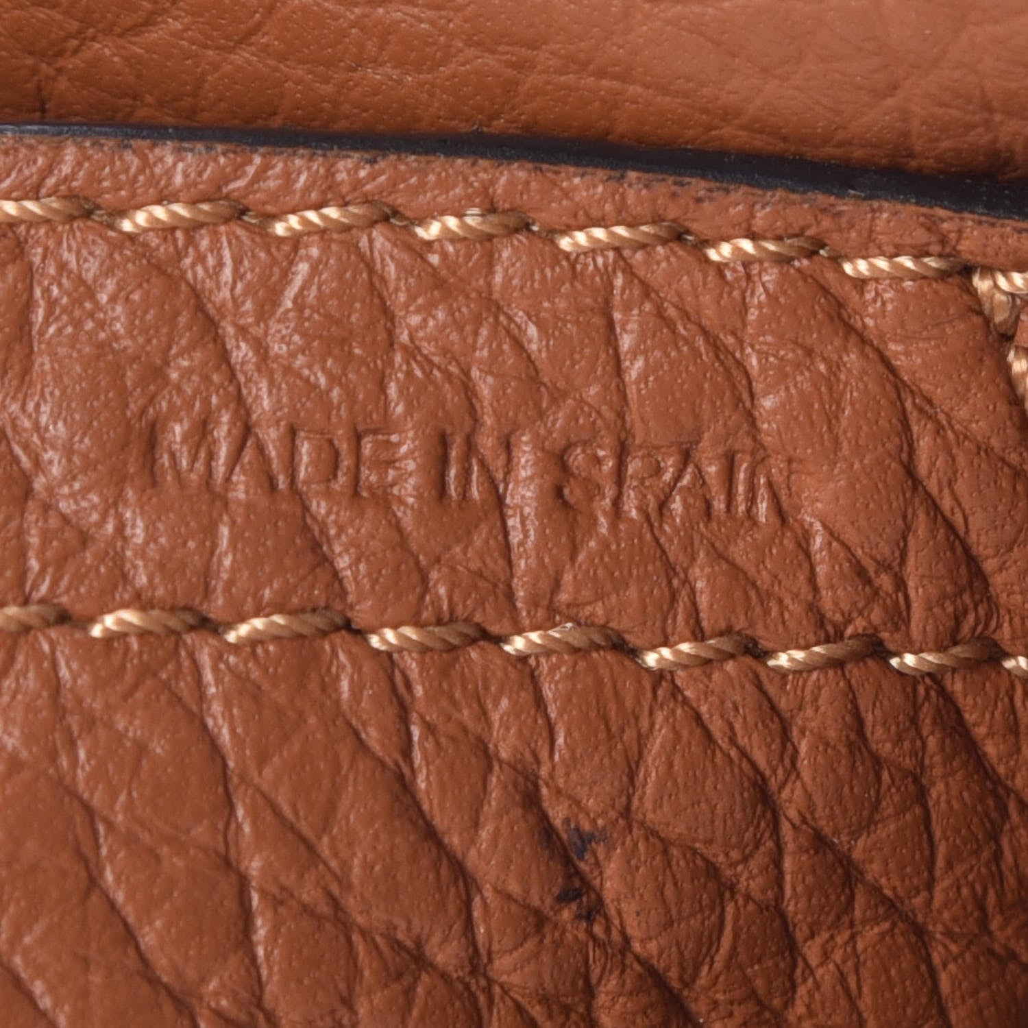 Chloe Calfskin Mini Marcie Round Crossbody Bag Tan 9 of 11