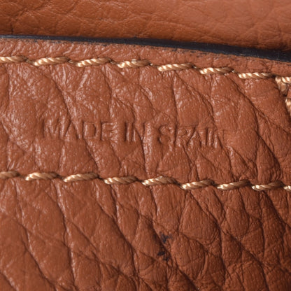 Chloe Calfskin Mini Marcie Round Crossbody Bag Tan 9 of 11