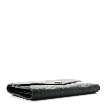 Louis Vuitton Empreinte Compact Curieuse Wallet Black 4 of 7