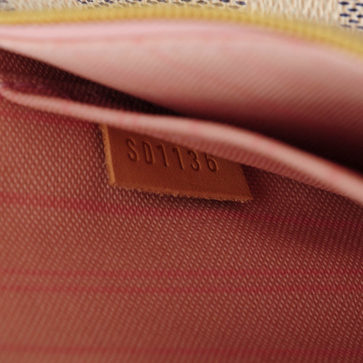 Louis Vuitton Damier Azur Neverfull MM GM Pochette Rose Ballerine 8 of 8