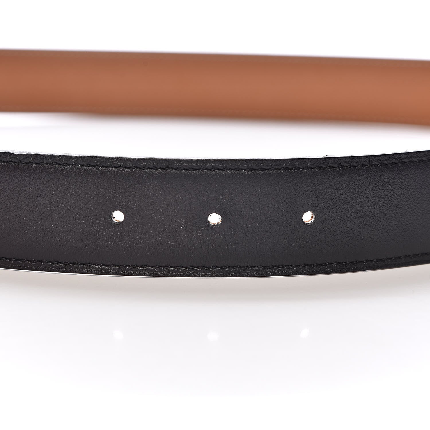 Hermes Box Epsom 32mm Guilloche H Belt 90 Black Gold 5 of 8
