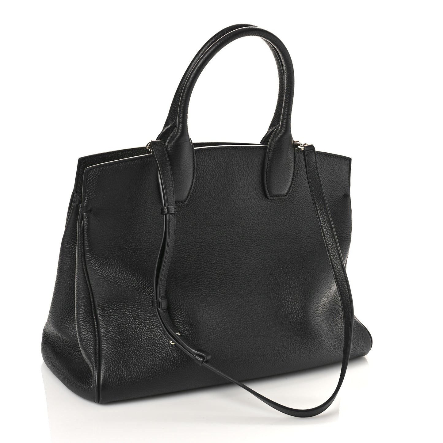 Calfskin Large Studio Bag Black