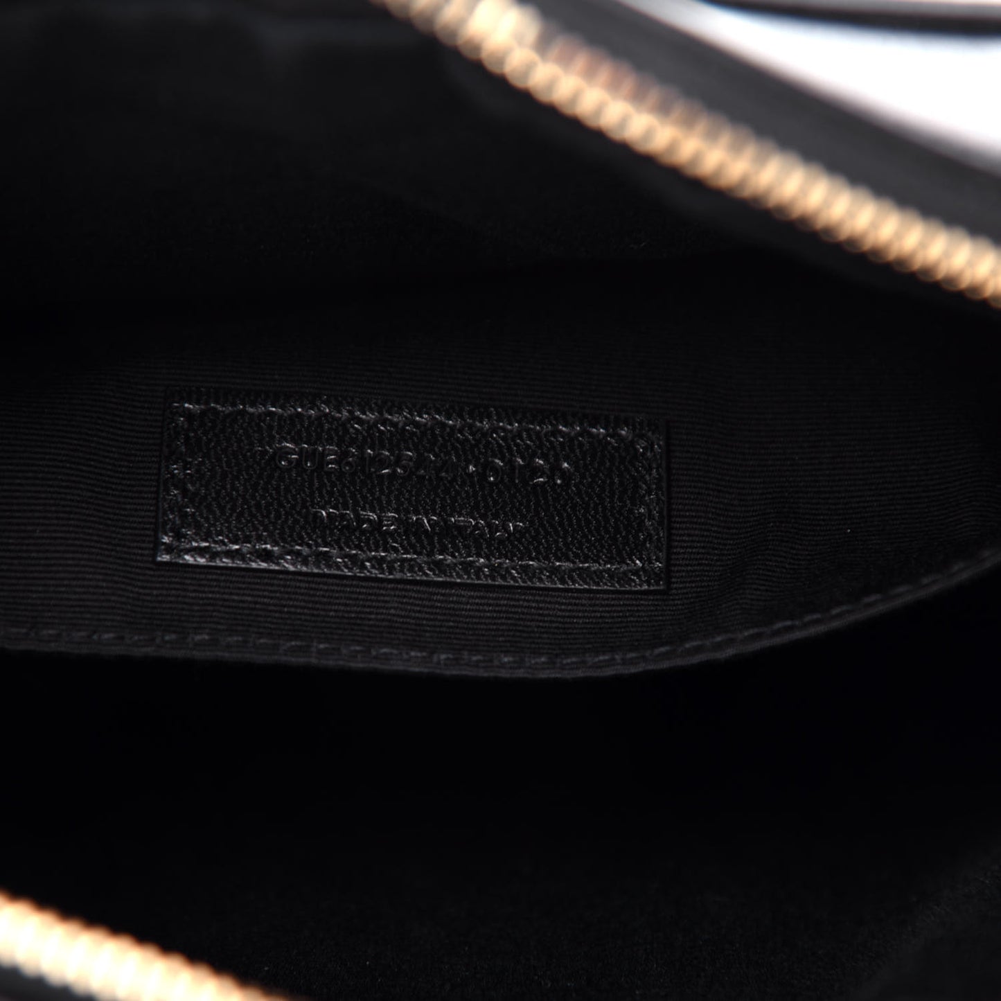 Calfskin Matelasse Monogram Lou Camera Bag Black