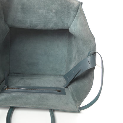 Celine Supple Calfskin Medium Phantom Luggage Slate Blue 5 of 22
