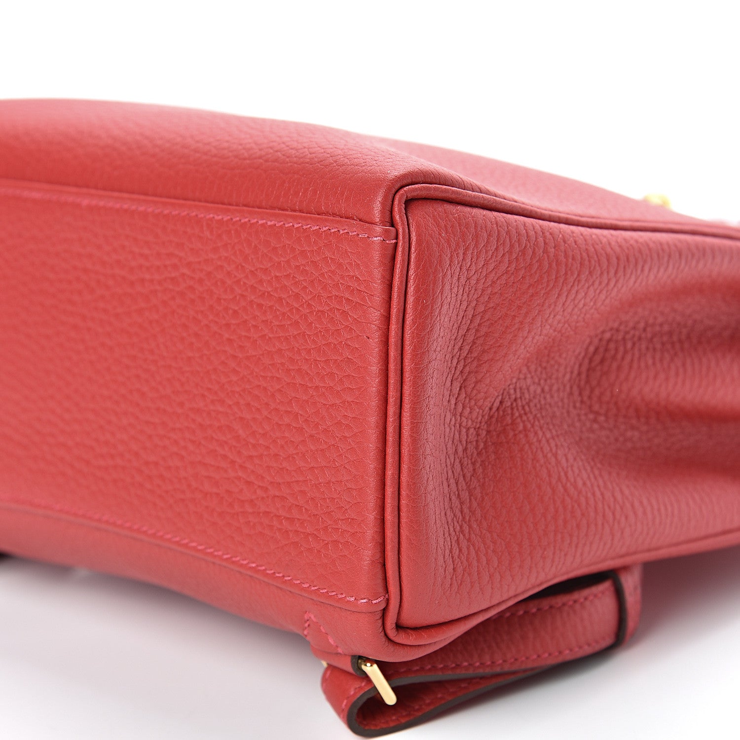 Hermes Taurillon Clemence Kelly Ado Backpack Rouge Casaque 10 of 11