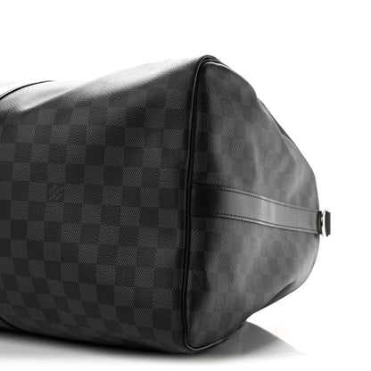 Louis Vuitton Damier Graphite Keepall Bandouliere 55 9 of 15
