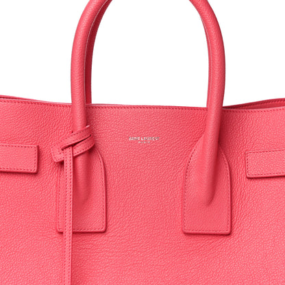 Saint Laurent Grained Calfskin Small Sac De Jour Rose Clair 7 of 12