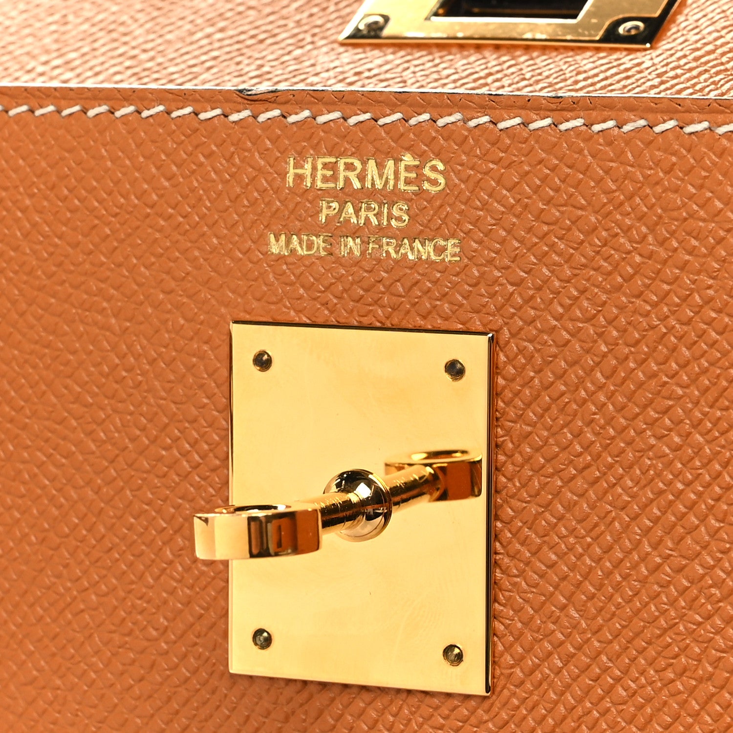 Hermes Epsom Kelly Sellier 35 Gold 6 of 11