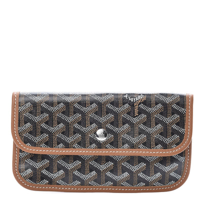 Goyard Goyardine Pouch Black Gold 1 of 6