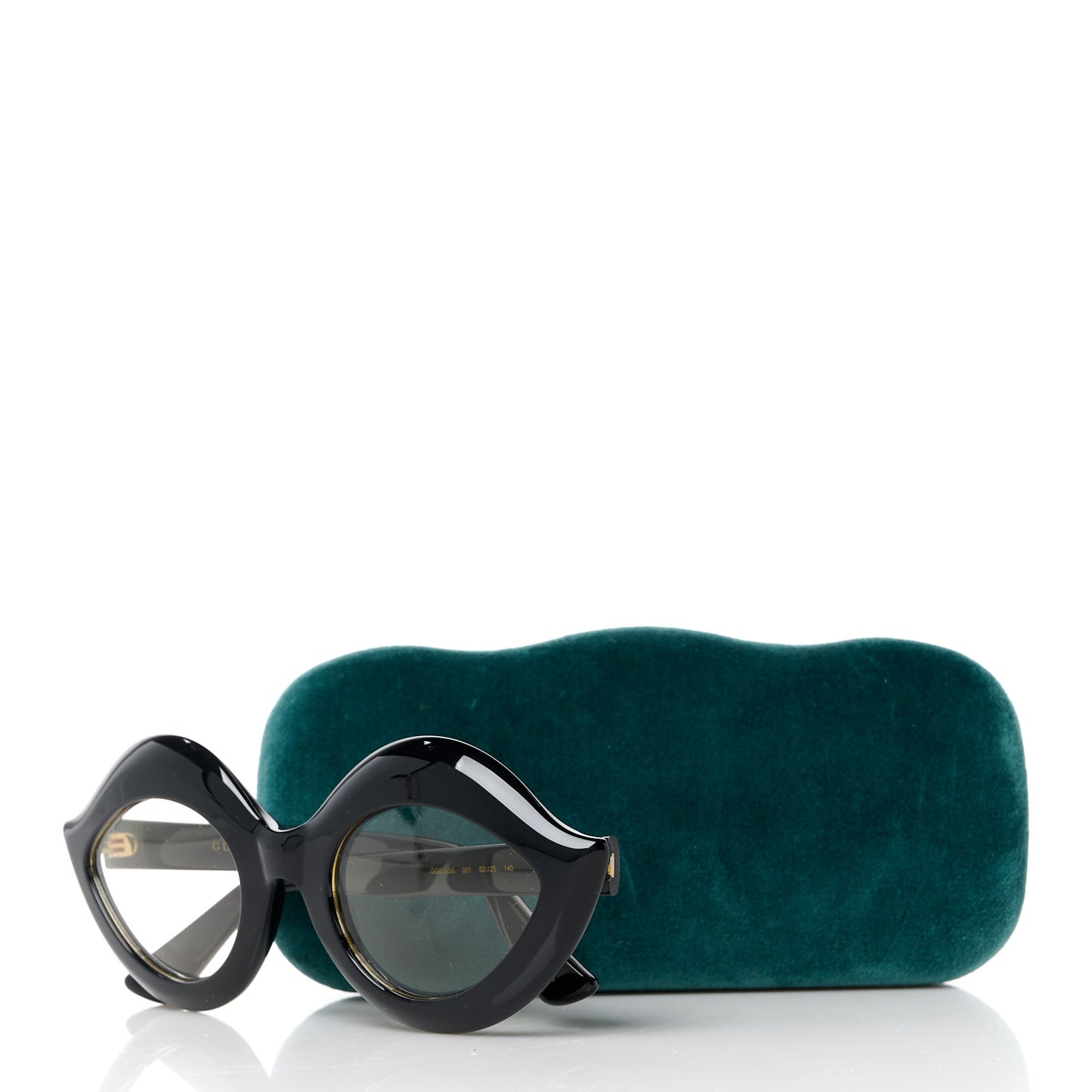Acetate Cat Eye Eyeglasses GG 0085S Black