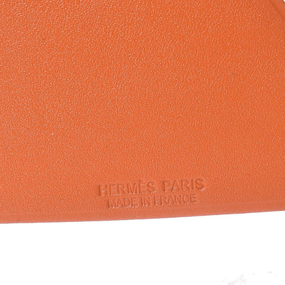 Hermes Everlisse Chevre Mysore Samarcande Horse Ornament Bag Charm Orange Rose Tyrien 3 of 3
