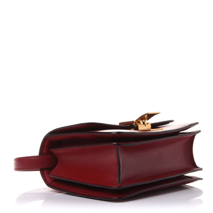 Celine Smooth Calfskin Small Classic Box Flap Bag Red 4 of 11