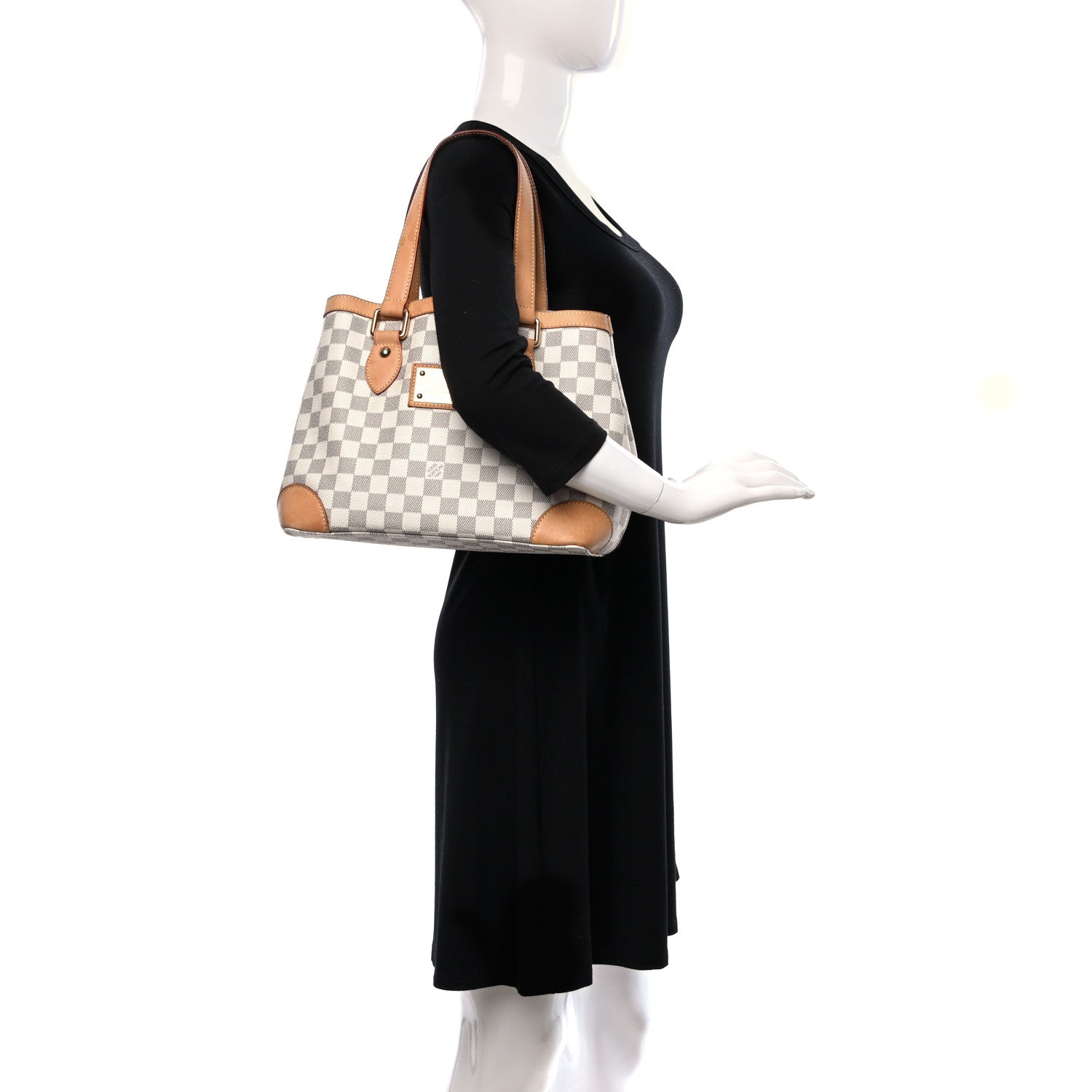 Louis Vuitton Damier Azur Hampstead PM 3 of 10