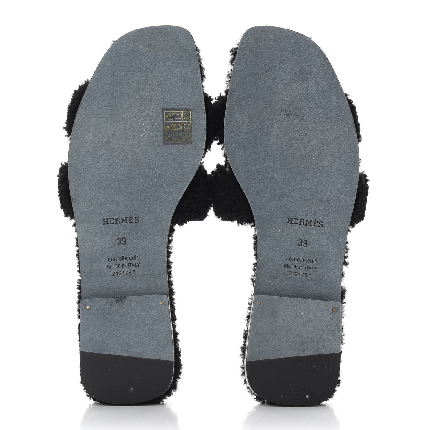 Woolskin Oran Sandals 39 Black