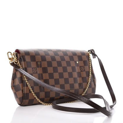 Louis Vuitton Damier Ebene Favorite MM 3 of 8