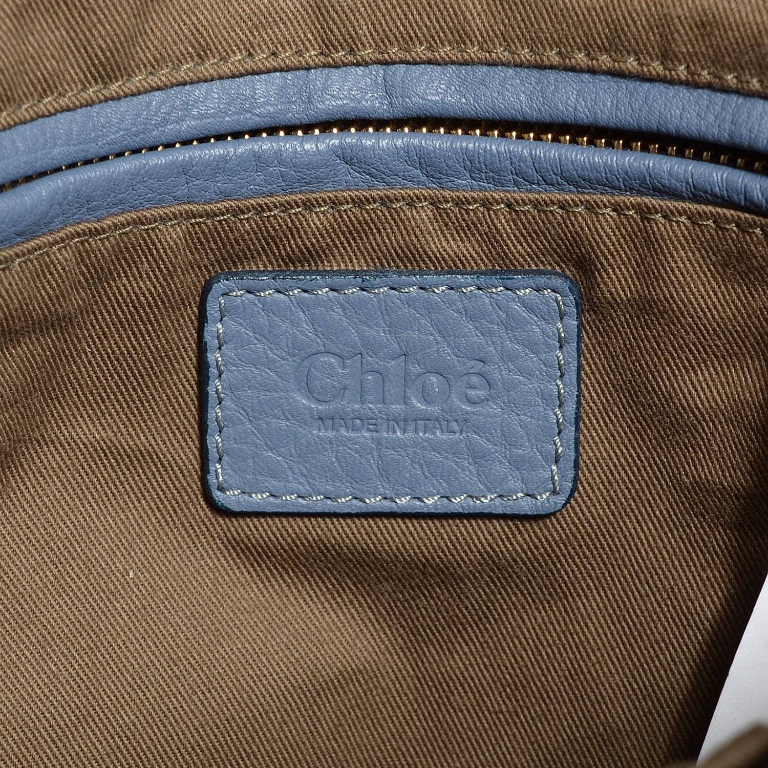 Chloe Calfskin Medium Marcie Satchel Street Blue 6 of 8