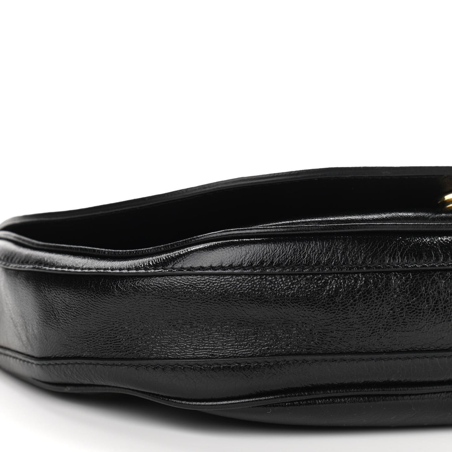 Lambskin Small Olympia Chain Shoulder Bag Black