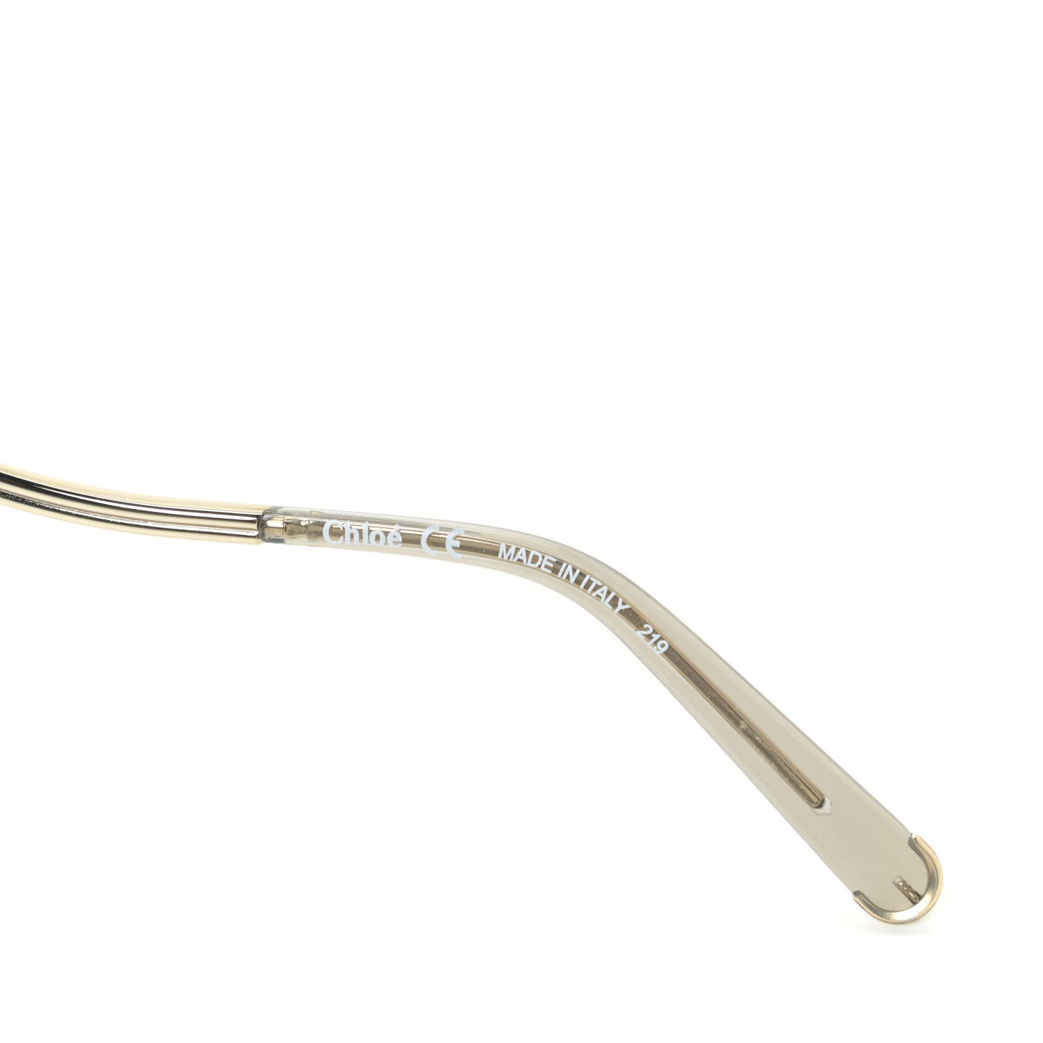 Chloe Oversized Round Milla Sunglasses CE125S Gold 6 of 6