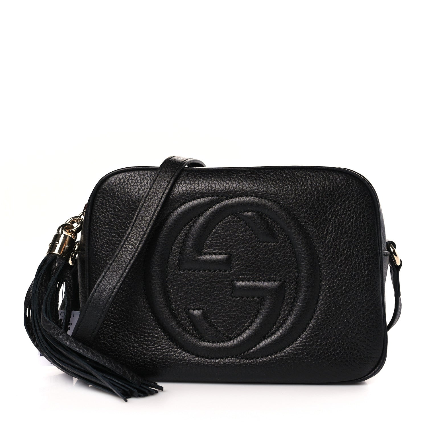 Gucci Pebbled Calfskin Small Soho Disco Bag Black 1 of 9