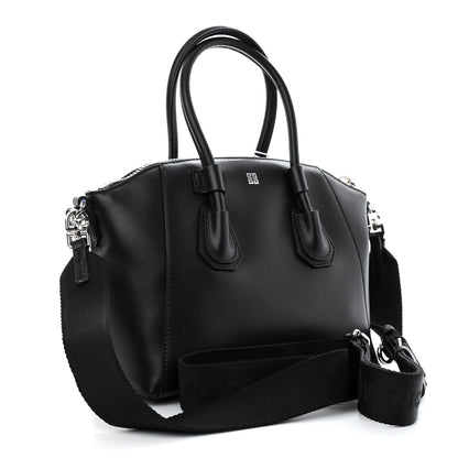Givenchy Shiny Lord Calfskin Mini Sport Antigona With Chain Black 3 of 9