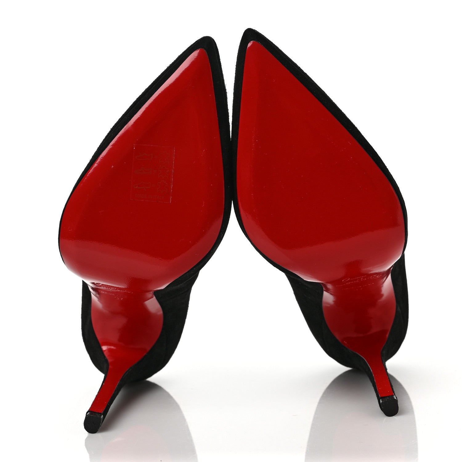 Christian Louboutin Suede Pigalle 100 Pumps 37 Black 5 of 8